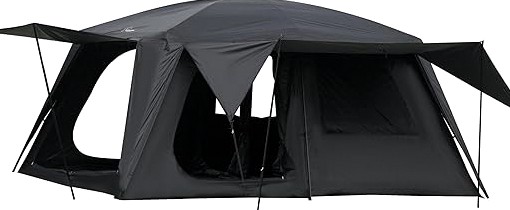 Vidalido 4-6 Person Camping Tent with 3 Door 2 Room Large Family Cabin Tents, Double Layer Waterproof Portable Glamping Tent, Big Tents for Outdoor Camping Hiking and Backpacking product image